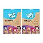 Yogabar Energy Bars – Pack Of 20|Healthy Diet With Fruits,Nuts,Oats And Millets,Gluten Free And High Protein Crunchy Granola Bars,700 Gram,Nut & Seed,Orange Cashew,Chocolate Chunk Nut,