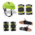 JJ JONEX Protective Set Skating and Cycling Guard Combo Medium Green/Full MYC