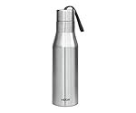 MILTON Super 1000 Stainless Steel Water Bottle 1000ml | Single Wall | Leak-Proof Lid, Rust-Free | ISI Certified | BPA-Free | For School, Office, Gym, Travel | Silver
