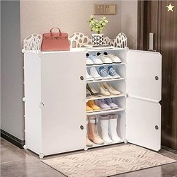 Homeland Portable Shoe Rack Organizer - Multi-Purpose Shelf Storage Ca