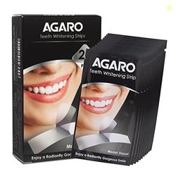 AGARO Dazzle Instant Teeth Whitening Strips, 28 Non-Sensitive White St