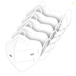 REDCOP N95 Unisex Face Mask | Fold-Flat 5-Layer Protective Mask | Wash