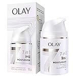 Olay 7in1 Ultra-light Gel Moisturizer | Niacinamide, Vitamin C, Collagen Peptides | Fights 7 Issues for Smooth & Glowing Skin | Normal to Oily Skin | Dermatologically Tested | Non Comedogenic | 50g