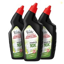 Amazon Brand - Presto! Ultra Strong Disinfectant Toilet Cleaner 3L | 1