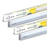 Wipro Garnet 20W LED Batten for Living Room & Bedroom | 2 Feet | Bright & Energy Efficient Tubelight for Home | Cool Day Light (6500K) with 2000 Lumen | Pack of 2