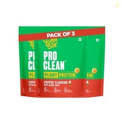 Yogabar Pro Clean Plant Protein | Coffee Flavour with Monk Fruit | 25g