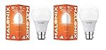 Halonix B22D 10Watt Led Astron Plus (White, Round) Pack of 2 (âF5BMM030040000000 PK2)