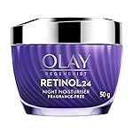 Olay Regenerist Retinol 24 Night Cream l Renews and Resurfaces Skin Overnight l No Redness or Irritation | Fragrance Free l Normal, Oily, Dry and Combination Skin l 50g