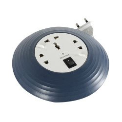 Havells Cosmo Reel| Extension Board - 5 Mtr ISI Marked Cable|3 Pin & 2