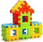 Smart Picks Plastic Happy Home Building Blocks and Construction Toy For Kids , Multicolour, 2-5 years, 16 pieces