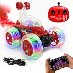 Zivvy Stunt Racing Car Red | Forward/Backward & Left/Right Steering |
