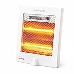 Lifelong Regalia 800 Watts Quartz Room Heater for Home with 2 Power settings, ISI Certified, 2 Rod Heater for Room |Cord Length 1.5 Meter| 1 Year Manufacturer’s Warranty (LLQH922, White)