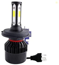 Miwings High Brightness 3 Side H4 LED Headlights Hi/Low Beam Bulbs 40W