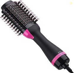 Hot Air Brush 4 in 1 Hair Dryer Brush, One Step Hair Dryer & Volumizer
