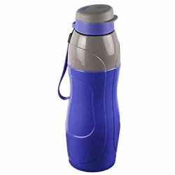 Cello Puro Sports 900 | Plastic Water Bottle, 730 ml, Blue (Pack of 1)