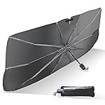 Nanzu Car Sun Shade Windshield Cover | Umbrella Windshield Sun Shade for Car Front Window | Sun Protection & Heat Insulation Foldable Sun Shade