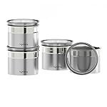 Lifelong Kitchen Storage Canisters (Set of 4) |See through lid | 500 ml each | LLCAN04
