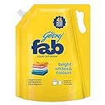Godrej Fab Liquid Detergent Refill Pouch for Machine – 4 L