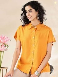 Anouk Women Solid Casual Shirt