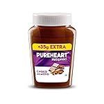 Pureheart Choco Almond Nut Spread (200 gm) Delicious, Smooth and Creamy Snack, Nutty Chocolate Almond Spread for Breakfast
