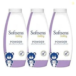 Softsens Baby Powder|Enriched with Patchouli & Olive|Soothes & Moistur