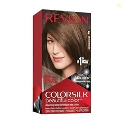 REV|LON COLOR|SILK Ammonia Free Hair Color (NUMBER No - 4N - Medium Br