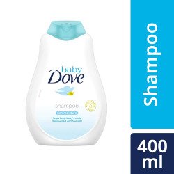 Baby Dove Shampoo 400 ml, Mild No Tears Rich Moisture Baby Shampoo for