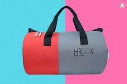 HRX by Hrithik Roshan 30 L Gym Duffel Bag - for men & women - Grey, Re