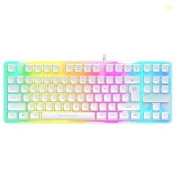 Ant Esports MK700 V2 Membrane TKL Wired Gaming Keyboard, 87 UV Coated