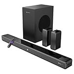 ZEBRONICS Juke BAR 9510WS PRO Dolby 5.1 Soundbar, Dolby Audio, 600 Watts, Wireless (Dual Rear Satellites & 6.5″ Subwoofer), Triple Driver Soundbar, Bluetooth v5.1 | HDMI (ARC) | Optical | USB | AUX