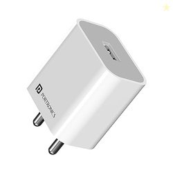 Portronics Adapto 12 2.4A 12W Fast Wall Charger for iPhone 11/Xs/XS Ma