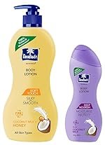 Parachute Advansed Soft Touch Body Lotion, 400ml & Parachute Advansed Deep Nourish Body Lotion for Women & Men, Dry Skin, 250ml | Pure Coconut Milk, 100% Natural, 72h Moisturisation