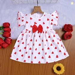 craze n stitch Baby Girls Above Knee Casual Dress