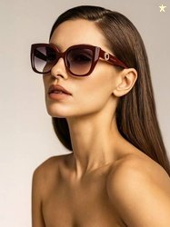 Espee Gradient Butterfly Sunglasses (55)
