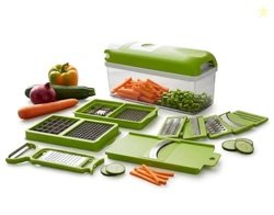 BLLUEX Kitchen Master Vegetable & Fruit Cutter/Chopper with 2 Blades