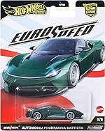 Hot Wheels Premium Car Culture Collectible Toy Car, 1:64 Scale Die-Cast Pininfarina Battista, Eurospeed Vehicle with Real Riders Tires