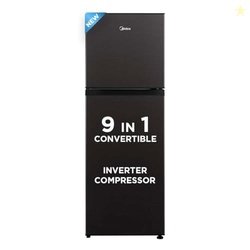 Midea 233 L, 3 Star, Frost Free Convertible 9 in 1 Double Door Refrige