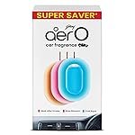 Godrej aer O â Hanging Car Air Freshener â Assorted Pack of 3 (22.5g) | Gel Lasts up to 30 days | Car Accessories