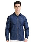 Scott International Men’s Cotton Regular Fit Denim Shirt | Denim Full Sleeve Shirt | Shirt | Jeans Shirt | Denim Casual Shirt | Shirt | Shirt Stylish