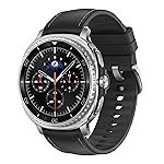Samsung Galaxy Watch8 Classic (46mm Bluetooth, Black) with 3nm Processor | Dual GPS | Sapphire Glass & Stainless Steel | 5ATM & IP68 | BP, ECG, IHRN & Vascular Load Monitoring | Anti-oxidant Index