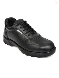 BROWNIUM Men's Black Industrial Safety Shoes, Size 10, Steel Toe, Oil