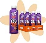 Yogabar 26g Protein Milk Shake, with 26g Protein, No Added Sugar – Ideal for Daily Protein Consumption, Workouts, Sports & more – Pack of 6 (250ml, Double Chocolate)