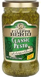 Filippo Berio Classic Pesto, 6.7 oz / 190 g,Green