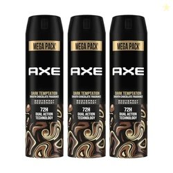Axe Dark Temptation Long Lasting Deodorant Bodyspray For Men, 215ml (P