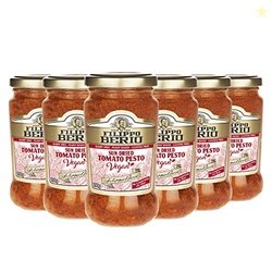 Filippo Berio Sun Dried Tomato Pesto Vegan | Dairy Free  Plant Based