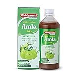Baidyanath Amla Juice|Pitta-Balancing, Immune-Boosting Juice For Cough, Cold & Seasonal Illnesses|Antioxidant & Vitamin C Rich|Cold-Pressed|Supports Weight Management|1000 Ml