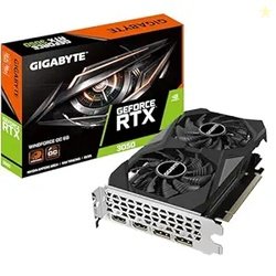 GIGABYTE GeForce RTX 3050 WINDFORCE OC 6G NVIDIA 6 GB GDDR6
