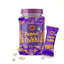 Go Desi Peanut Chikki Bar | No Added Preservatives and Colours | Gajak