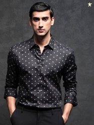 RARE RABBIT Men Slim Fit Printed Casual Shirt
