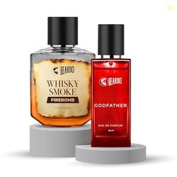 Beardo Power & Fire Combo for Men- GodFather & Whisky Smoke Firebomb P